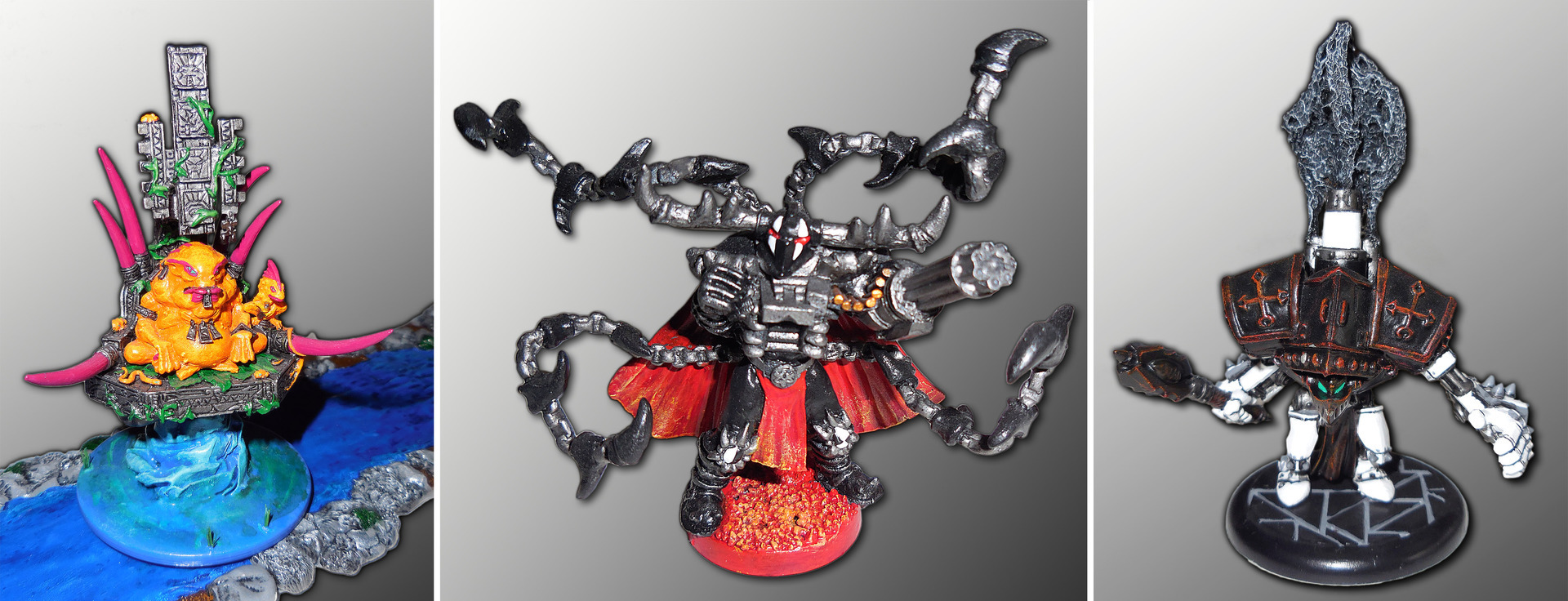 Schwermetall-Tabletop-Figuren
