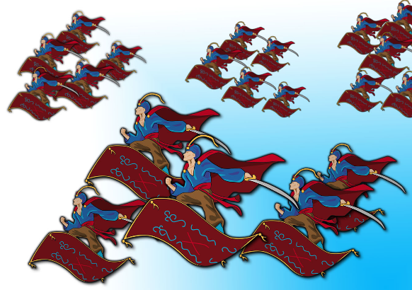 Comic-Flying-Men