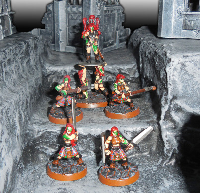 Celtos Barbaren Streitmacht