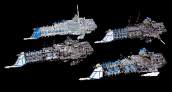 Iron Angels Spaceships