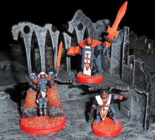 Flaming priests