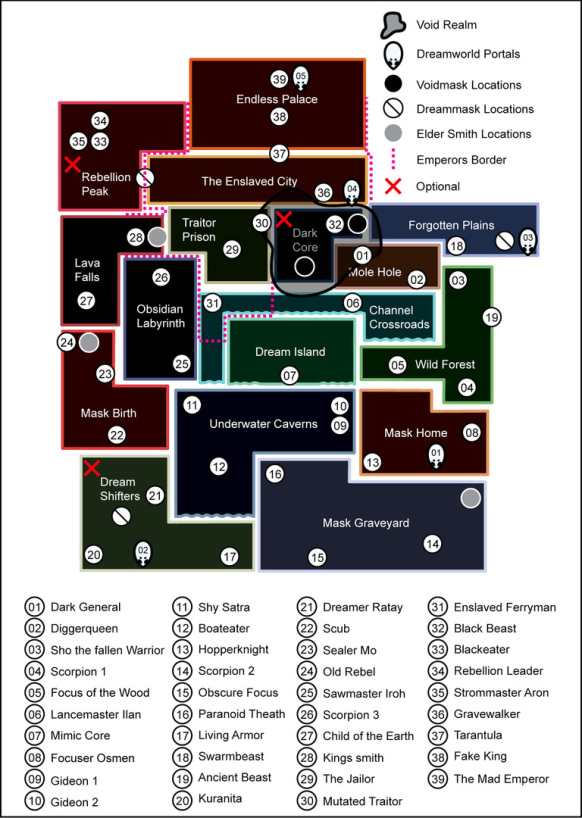 Map of Widemask